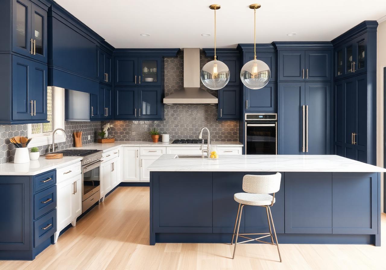 Kitchen transformation — after
